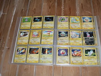 Diverse pokemon kaarten in map w.o. collecties diamond & pearl, jungle en ex dragon. onderdeel van combinatiekavel kavels p001 t/m p051 combinatiekavel - afbeelding 11 van  14