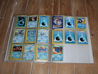 Diverse pokemon kaarten in map w.o. collecties ex team magma vs team aqua, ex dragon frontiers en jungle. onderdeel van combinatiekavel kavels p001 t/m p051 combinatiekavel - afbeelding 15 van  23