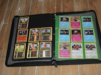 Diverse pokemon kaarten in map w.o. collecties xy evolutions, pokemon go en jungle. onderdeel van combinatiekavel kavels p001 t/m p051 combinatiekavel - afbeelding 3 van  13