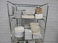 Diverse porseleinen dinerborden, dessertborden, etc. - afbeelding 1 van  8