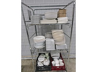 Diverse porseleinen dinerborden, dessertborden, etc. - afbeelding 2 van  8