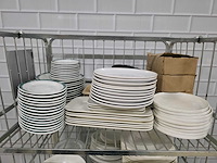 Diverse porseleinen dinerborden, dessertborden, etc. - afbeelding 5 van  8