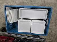 Diverse porseleinen dinerborden, dessertborden, etc. - afbeelding 6 van  8