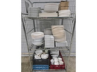 Diverse porseleinen dinerborden, dessertborden, etc. - afbeelding 7 van  8