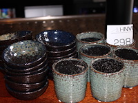 Diverse potjes en bakjes in twee uitvoeringen. 23 stuks. - afbeelding 1 van  2