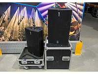 Diverse professionele audiovisual en licht apparatuur wegens overstock