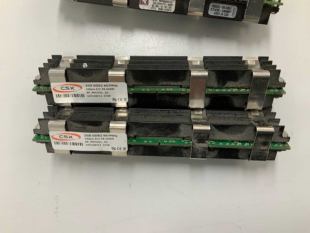 Diverse ram ddr2 1gb/2gb/4gb sticks(totaal 47gb) - afbeelding 3 van  7