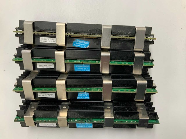 Diverse ram ddr2 1gb/2gb/4gb sticks(totaal 47gb) - afbeelding 4 van  7