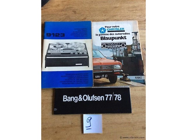 Diverse reclame papieren - afbeelding 1 van  4