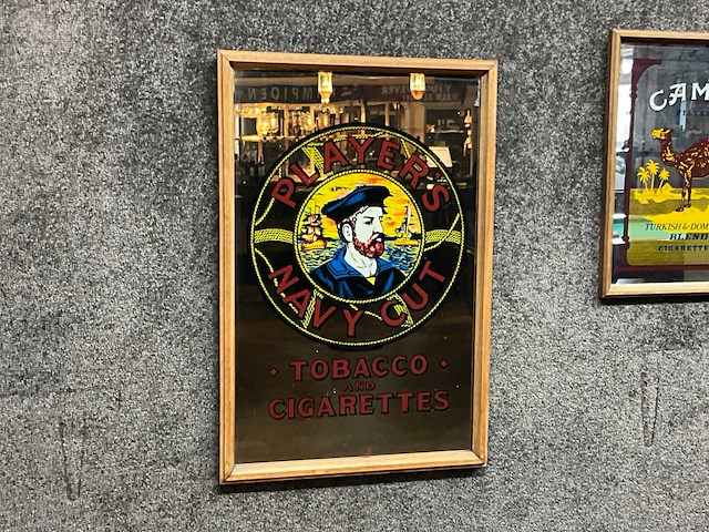 Diverse reclame wandspiegels (8x) - afbeelding 14 van  17