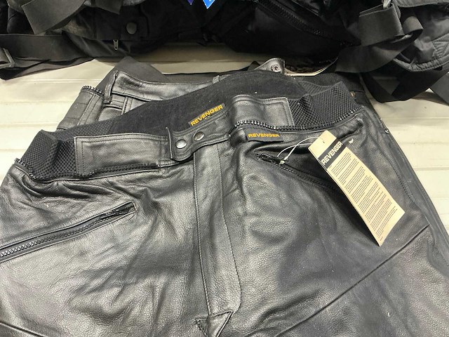 Diverse revenger, orex ledere motorbroek (4x) - afbeelding 3 van  8