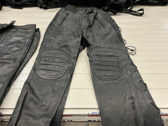 Diverse revenger, orex ledere motorbroek (4x) - afbeelding 6 van  8