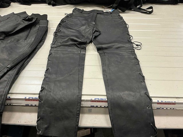 Diverse revenger, orex ledere motorbroek (4x) - afbeelding 7 van  8