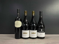 Diverse rode wijn (4x) - afbeelding 1 van  10