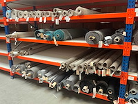 Diverse rollen cracked, jewel meubelstof / textiel (50x)