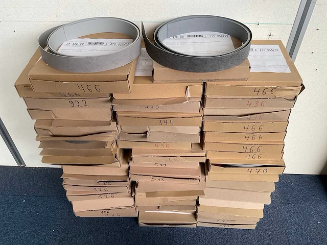 Diverse rollen kantenband 1,4mm abs (50x) - afbeelding 1 van  5