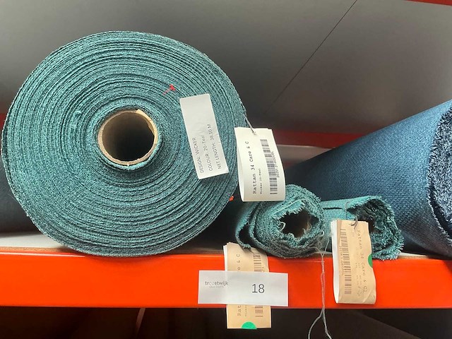 Diverse rollen rattan meubelstof / textiel (100x) - afbeelding 2 van  31