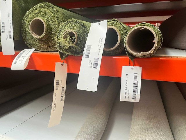 Diverse rollen rattan meubelstof / textiel (100x) - afbeelding 8 van  31