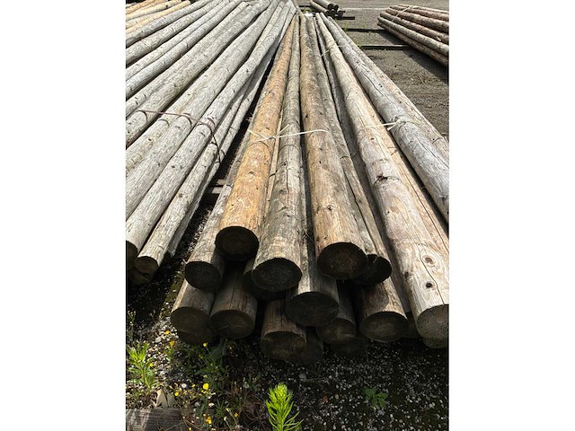 Diverse ronde palen (120x) - afbeelding 4 van  8