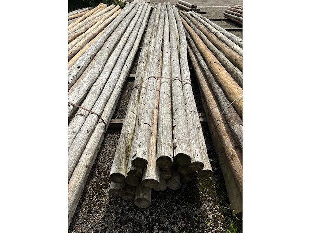 Diverse ronde palen (120x) - afbeelding 5 van  8
