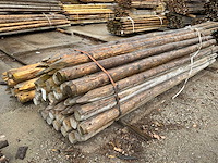 Diverse ronde palen 3000xø100-120mm (61x) - afbeelding 4 van  6