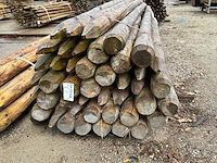 Diverse ronde palen 3000xø100-120mm (61x) - afbeelding 5 van  6