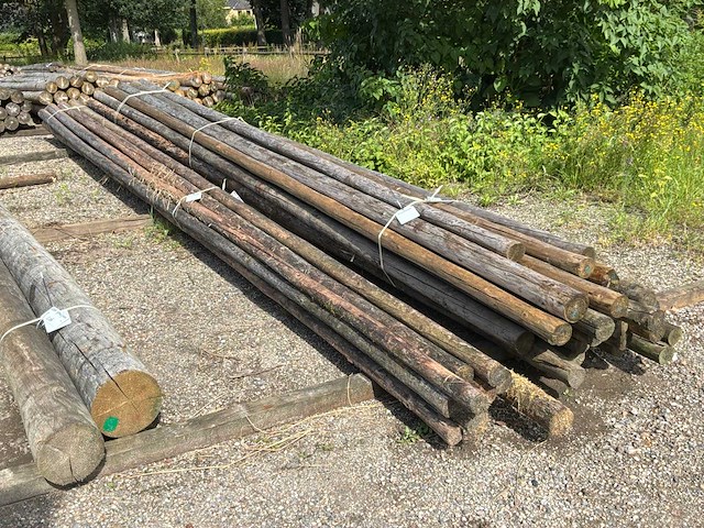 Diverse ronde palen (53x) - afbeelding 4 van  6