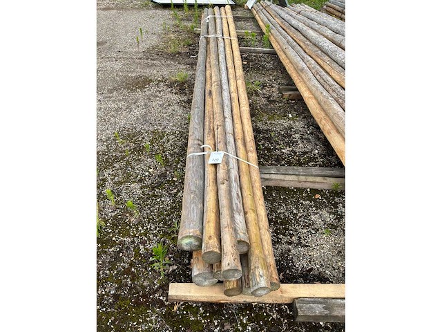 Diverse ronde palen (62x) - afbeelding 3 van  6