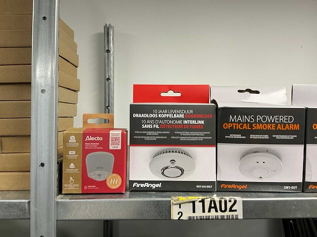 Diverse rookmelders/heat alarm (6x) - afbeelding 2 van  4