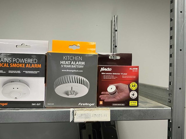 Diverse rookmelders/heat alarm (6x) - afbeelding 4 van  4