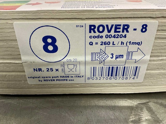 Diverse rover filterplaten (7x) - afbeelding 1 van  3