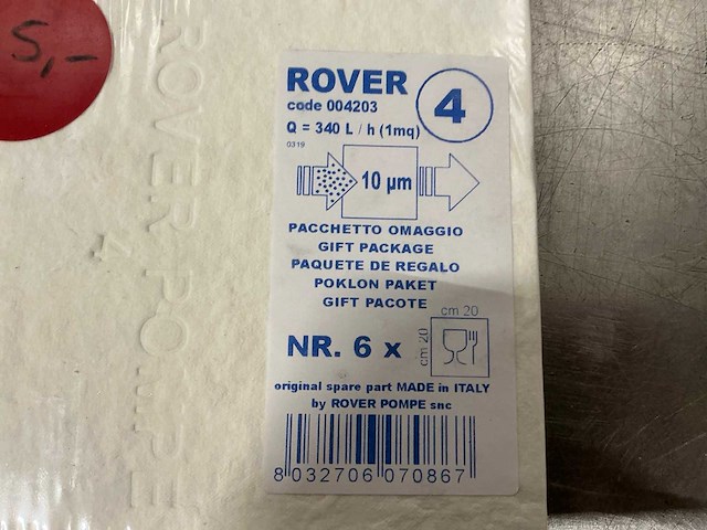 Diverse rover filterplaten (7x) - afbeelding 2 van  3