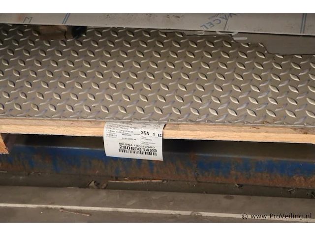 Diverse rvs platen - afbeelding 5 van  12