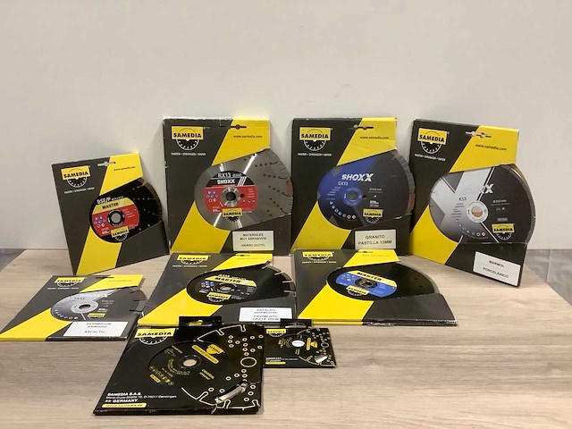 Diverse samedia zaagbladen (11x) - afbeelding 1 van  11