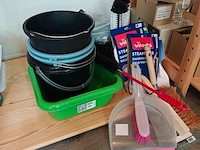 Diverse schoonmaakmaterialen