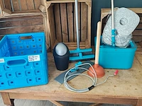 Diverse schoonmaakmaterialen