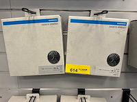 Diverse shimano cassettes sprockets (7x) - afbeelding 2 van  4