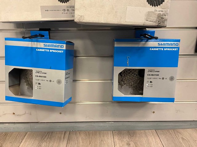 Diverse shimano cassettes sprockets (7x) - afbeelding 4 van  4