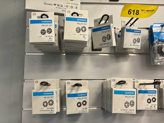 Diverse shimano pulley sets (49x) - afbeelding 2 van  3