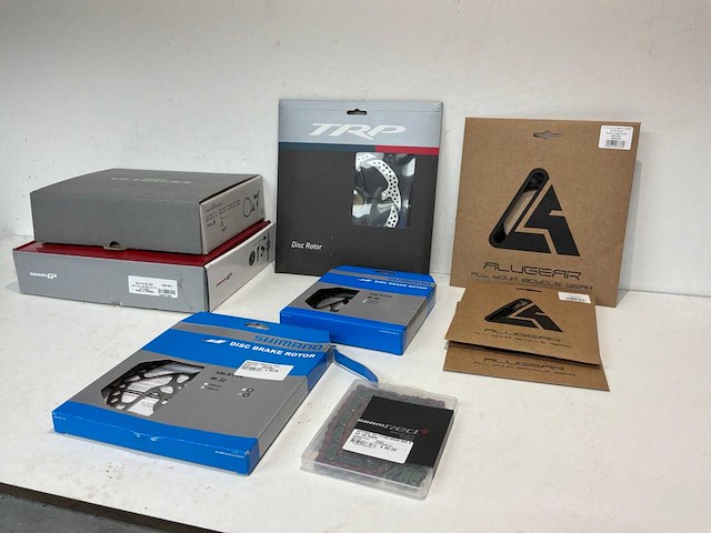 Diverse shimano / sram fietsonderdelen (9x) - afbeelding 1 van  11