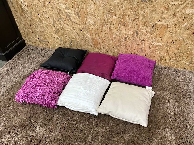 Diverse sierkussens (6x) - afbeelding 1 van  12