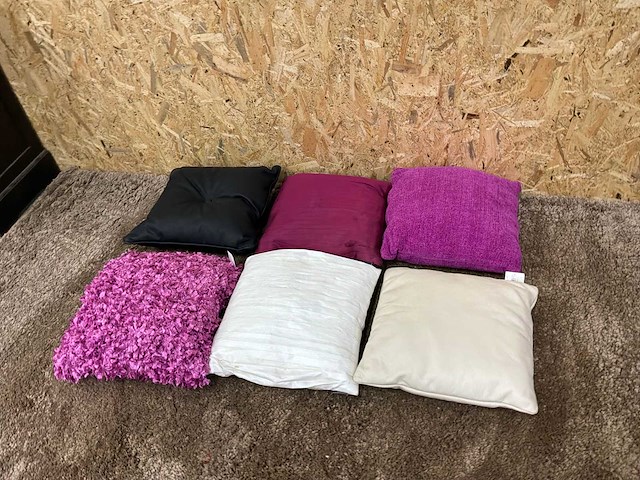 Diverse sierkussens (6x) - afbeelding 6 van  12