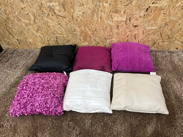 Diverse sierkussens (6x) - afbeelding 8 van  12