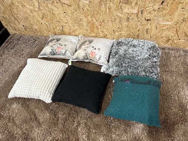 Diverse sierkussens (6x) - afbeelding 4 van  10