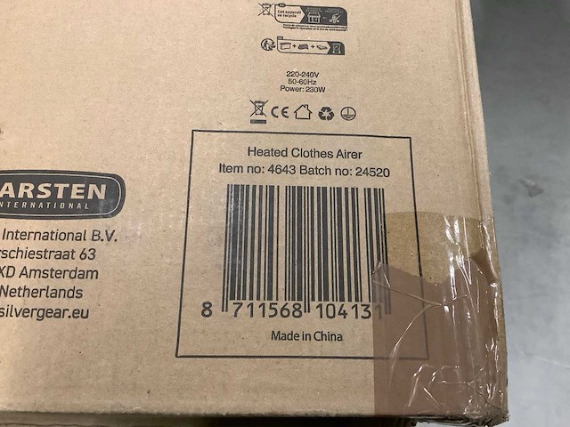 Diverse silvergear verwarmde wasrekken (9x) - afbeelding 5 van  6