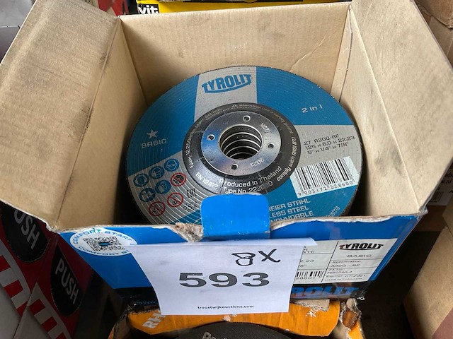 Diverse slijpschijven (8x) - afbeelding 4 van  10