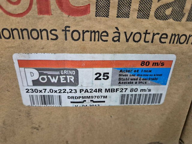 Diverse slijpschijven ontbraamschijven - afbeelding 6 van  11