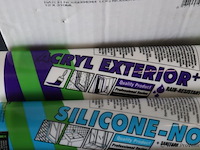 Diverse soorten kit o.a. den braven silicone-no, acryl exterior + & hybriseal 2ps - afbeelding 4 van  5