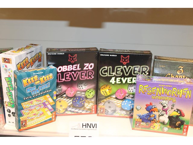 Diverse spellen 999games w.o. halli galli, regenwormen, keer op keer ii etc., 11 stuks. - afbeelding 3 van  4