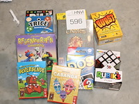 Diverse spellen, w.o. beverbende, regenwormen, cabanga etc., totaal 10 stuks - afbeelding 1 van  2